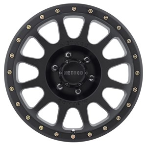 MR305 NV 18x9 0mm Offset 6x5.5 108mm CB Matte Black Wheel