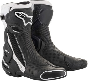 SMX Plus Street Riding Boots Black/White US 12