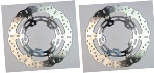 Polished Front Brake Rotor Set - For Gen. 2 Suzuki Hayabusa