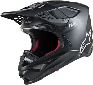 Supertech S-M8 Solid Helmet Matte Black 2X-Large