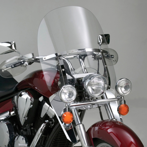 Switchblade 2-Up Windshield Clear w/ Mount Kit - Honda Valkyrie / Victory Hammer Kingpin