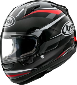 Arai Quantum-X Ray Helmet XL Black - Full face helmet with Ray graphic