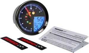 HD-04 Series Gauges - Hd-04 3-3/8" Meter Black