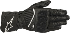 SP-1 V2 Leather Motorcycle Gloves Black 3X-Large