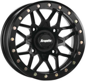 Typhon Wheel 15X7 4/137 5+2 +10 Machined Black
