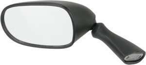 Left Mirror Replacement - Black - For 98-04 Suzuki GSX750F Katana