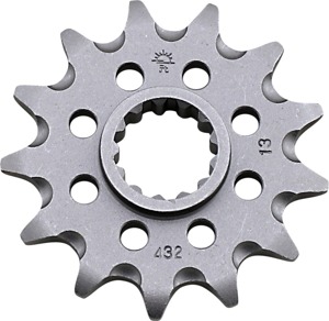 Front Steel Countershaft Sprocket Self Cleaning - 13 Tooth 520