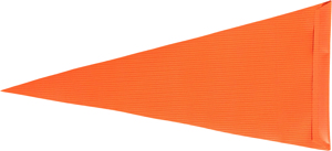 Replacement Flag Pennant For 1/4" & 5/16" Whips - Replacement safety pennant