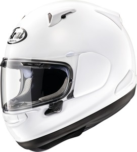 Arai Quantum-X Solid Helmet Diamond White Large - Full-face helmet in Diamond White