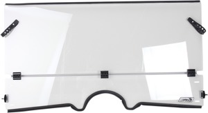 Clear Full Folding Windshield - For 04-12 Yamaha Rhino 450/660/700