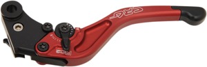 Short RC2 Adjustable Clutch Lever Red - For 15-19 BMW S1000R/R