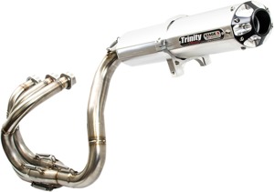 Stage 5 Full Exhaust - Brushed Muffler - For 16-21 Yamaha YXZ1000R