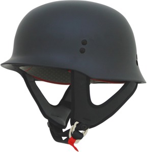 FX-88 Street Half Helmet Matte Black Small