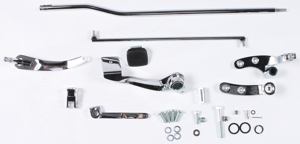 Forward Control Kit Chrome - For 91-17 Harley Dyna