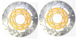 Floating Brake Rotor Front Set