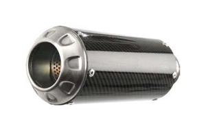 MGP Full Exhaust - High Mount Carbon Fiber w/ S.S. End Cap - For 17+ Grom