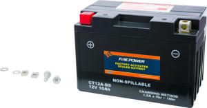 Factory Activated Sealed Battery - Replaces YT12A-BS