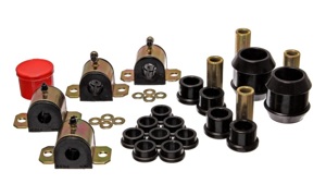 Black Hyper-Flex Master Bushing Set - For 00-05 Toyota Celica GT/GTS