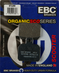 Standard Organic Brake Pads - Piaggio Beverly & X9