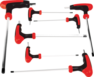 Performance Tool 7 PC SAE T-Handle Hex Set