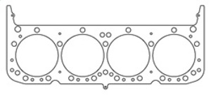 Chevy Gen-1 Small Block 4.100 in. Bore .030 in. MLS Headgasket (18 or 23 Deg. Heads)