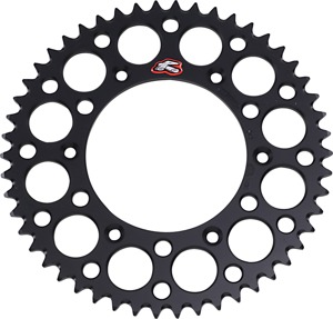 Grooved Rear Sprocket - Black 50 Teeth 520