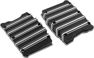 10-Gauge Rocker Covers - Rocker Cvrs 10-Gauge Blk