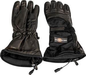 12V Heated Gauntlet Gloves Black X-Small