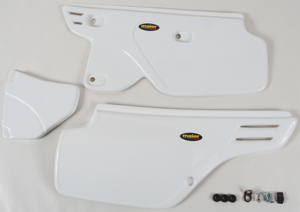 Replica Side Panels - White - Fits Many Honda XR600R XR350R XR250R