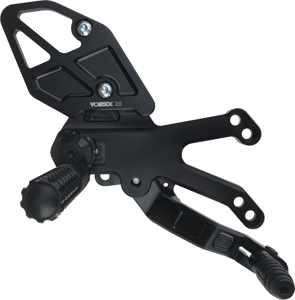 Adjustable Rearset - Black - For 15-17 Yamaha YZF R3