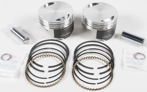 V-Twin Piston Kit 8.5:1 Compression - 3.508in Bore (+.010in) - For 84-99 Harley Touring Softail Dyna