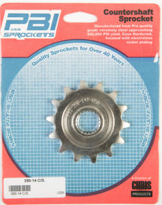 14 Tooth Front Sprocket for Some Honda's 04-17 W/ 520 Chain - For 04-17 Honda CR125R CRF250R CRF250X