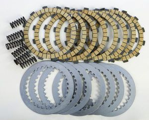 Complete Clutch Plate Set w/Springs - For 94-01 Yamaha YZ250