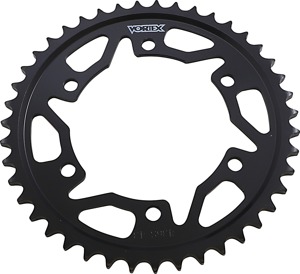 Steel Rear Sprocket 43T Black 530 - For 93-07 Kawasaki Suzuki