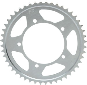 Steel 525 48T Sprocket Natural - For 00-17 Suzuki Triumph