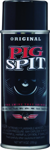 Pig Spit Original Cleaner - 9 Oz Aerosol - Engine & Rubber Cleaner