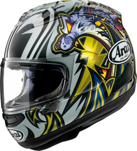 Arai Corsair-X Nakasuga 4 Helmet Medium Gloss Multi - Premium full-face helmet with Nakasuga 4 graphic