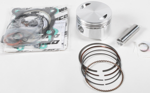 Top End Piston Kit 8.6:1 Compression - 76.50mm Bore (+0.50mm) - Kawasaki Bayou/Prairie/Lakota