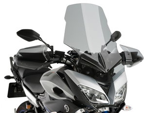 Light Smoke Touring Windscreen - For 15-16 Yamaha FJ-09