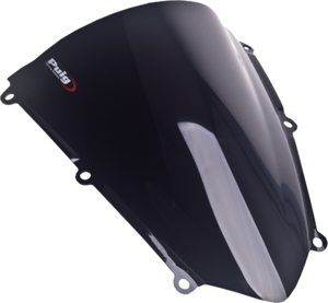 Black Racing Windscreen - For 07-12 Honda CBR600RR