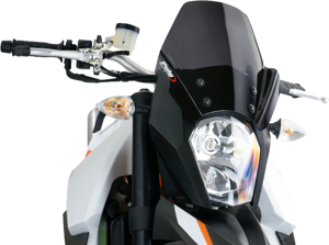 Dark Smoke Naked New Gen Windscreen - For 09-11 KTM 990 Supermoto