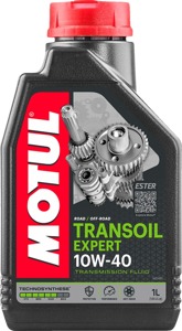 Motul Transoil Expert 10W40 1L Technosynthese Gear Oil - Transmission fluid for motorcycles and ATVs