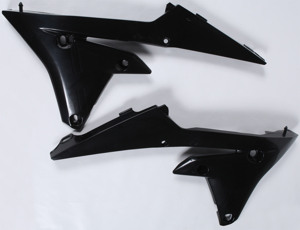 Radiator Shrouds - Black - For 14-18 Yamaha WR250F YZ250/450F/FX