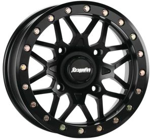 Typhon Wheel 15X10 4/156 5+5 +0 Machined Black