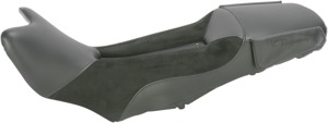 Adventure Track Stitched Suede 2-Up Seat - Black - For 13-16 F700GS F800GS