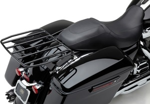 BA Flat Racks for Harley-Davidson - Ba Flat Rack Gloss Black