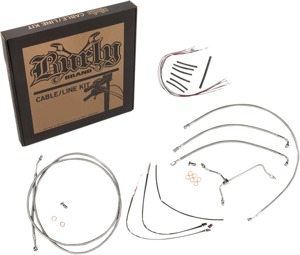 Extended Cable Kit for 16" Bars - For 17-20 HD Road Glide Non-ABS