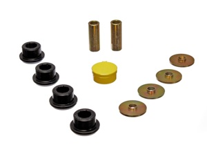 Black Rear Trailing Arm Bushing Set For 63-82 Chevrolet Corvette