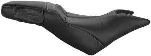 Adventure Tour Stitched Vinyl 2-Up Seat Black Foam - For Triumph Tiger 800