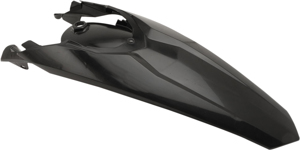 Rear Fender W/ Taillight Tab - Black